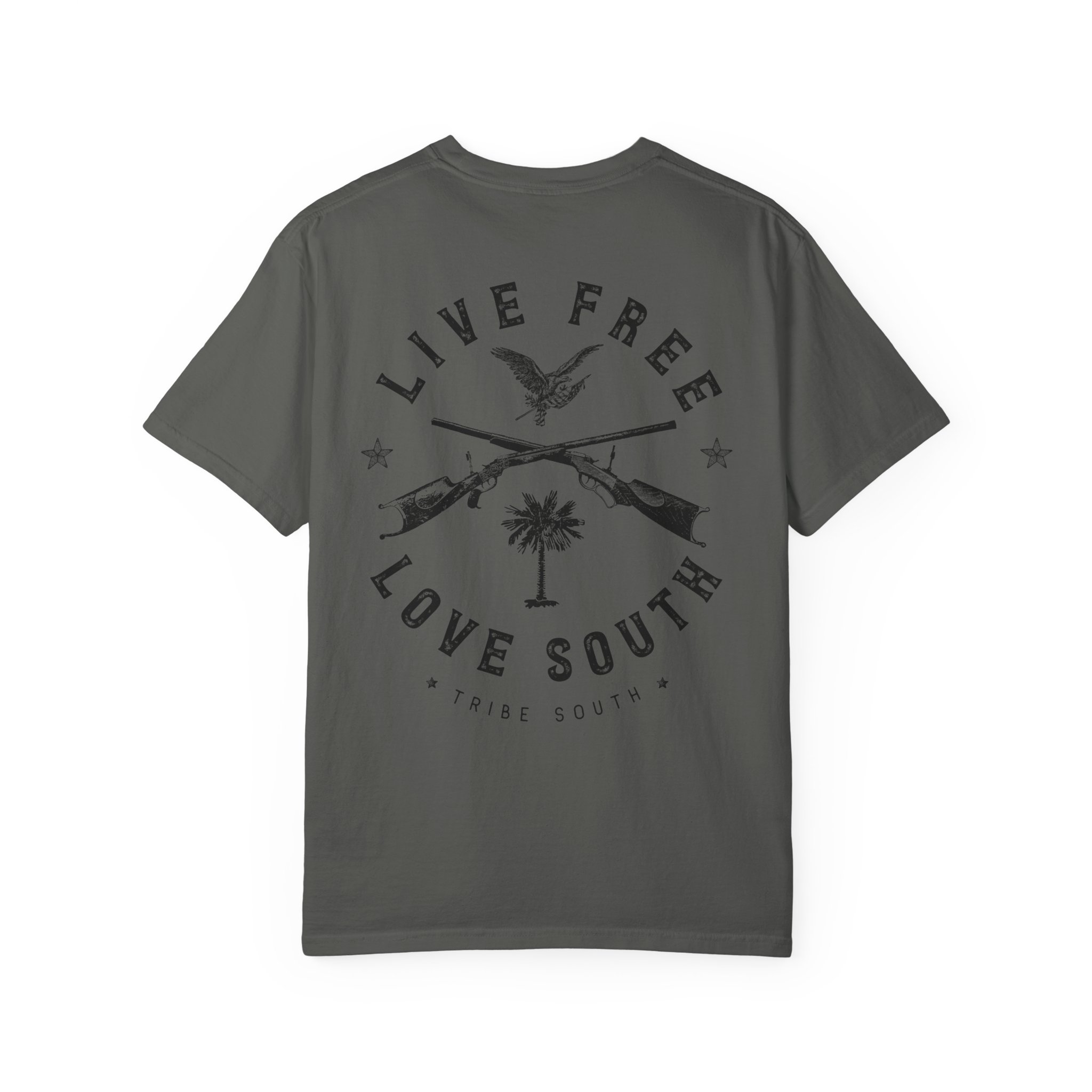 Tribe South Vintage Live Free Love South T-Shirt - Image 4