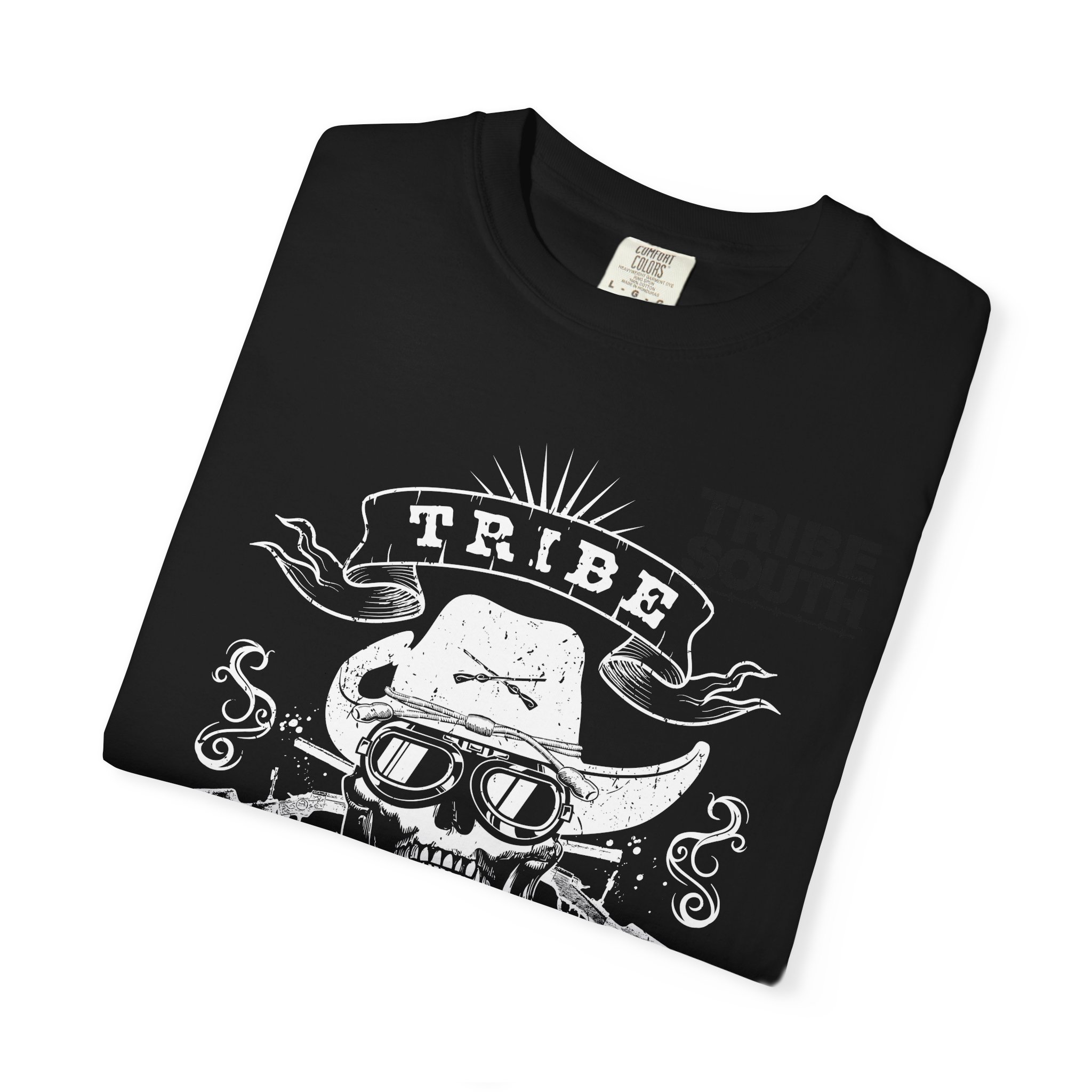 Tribe South Confederate Officer Graphic T-Shirt - Image 3