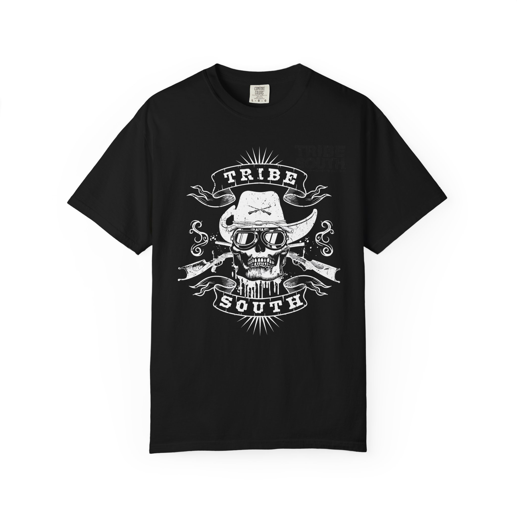 Tribe South Confederate Officer Graphic T-Shirt