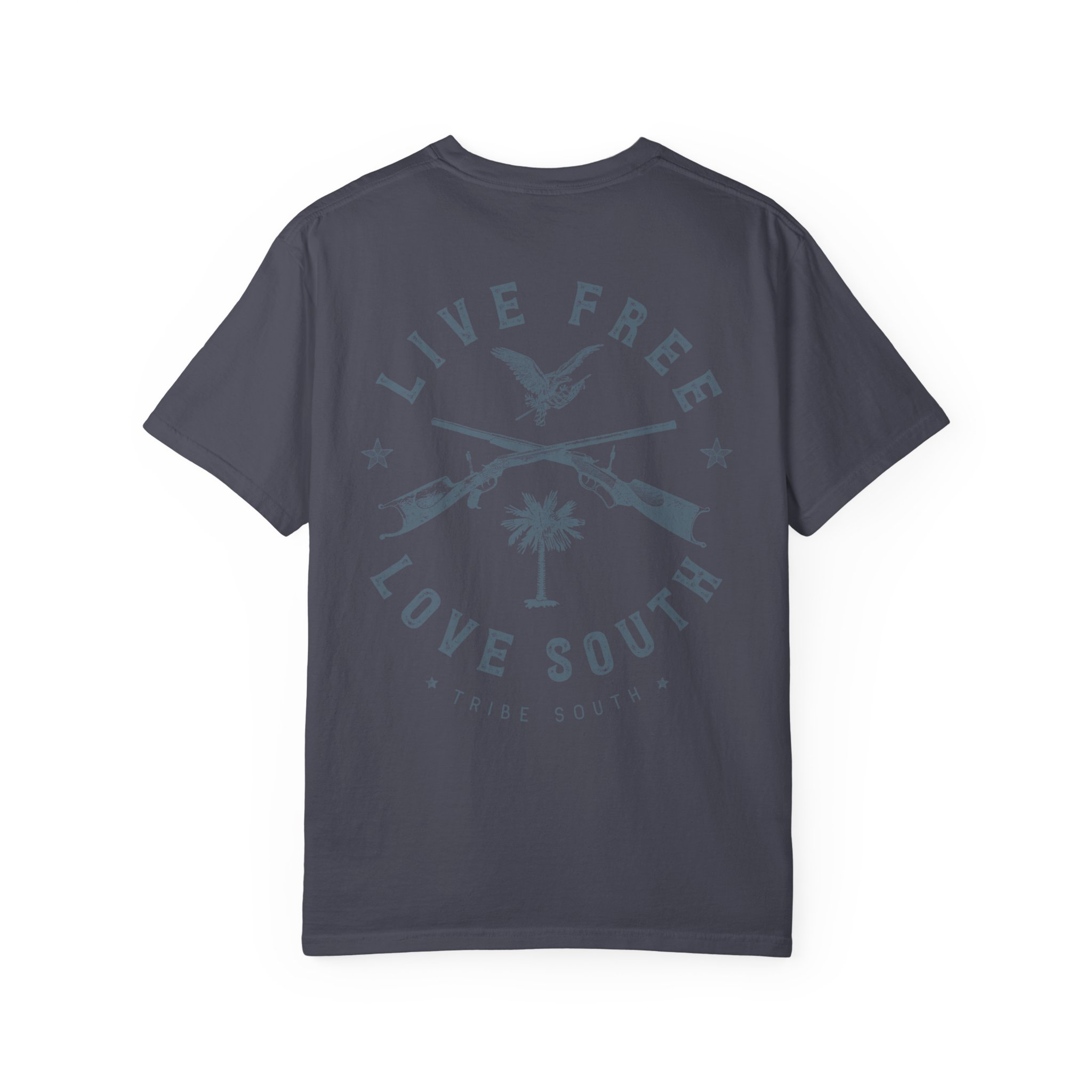 Tribe South Vintage Live Free Love South T-Shirt - Image 16
