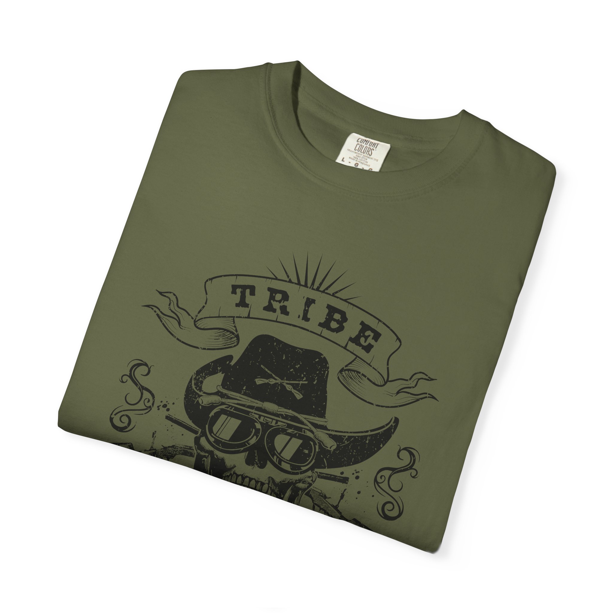 Tribe South Confederate Officer Graphic T-Shirt - Image 9