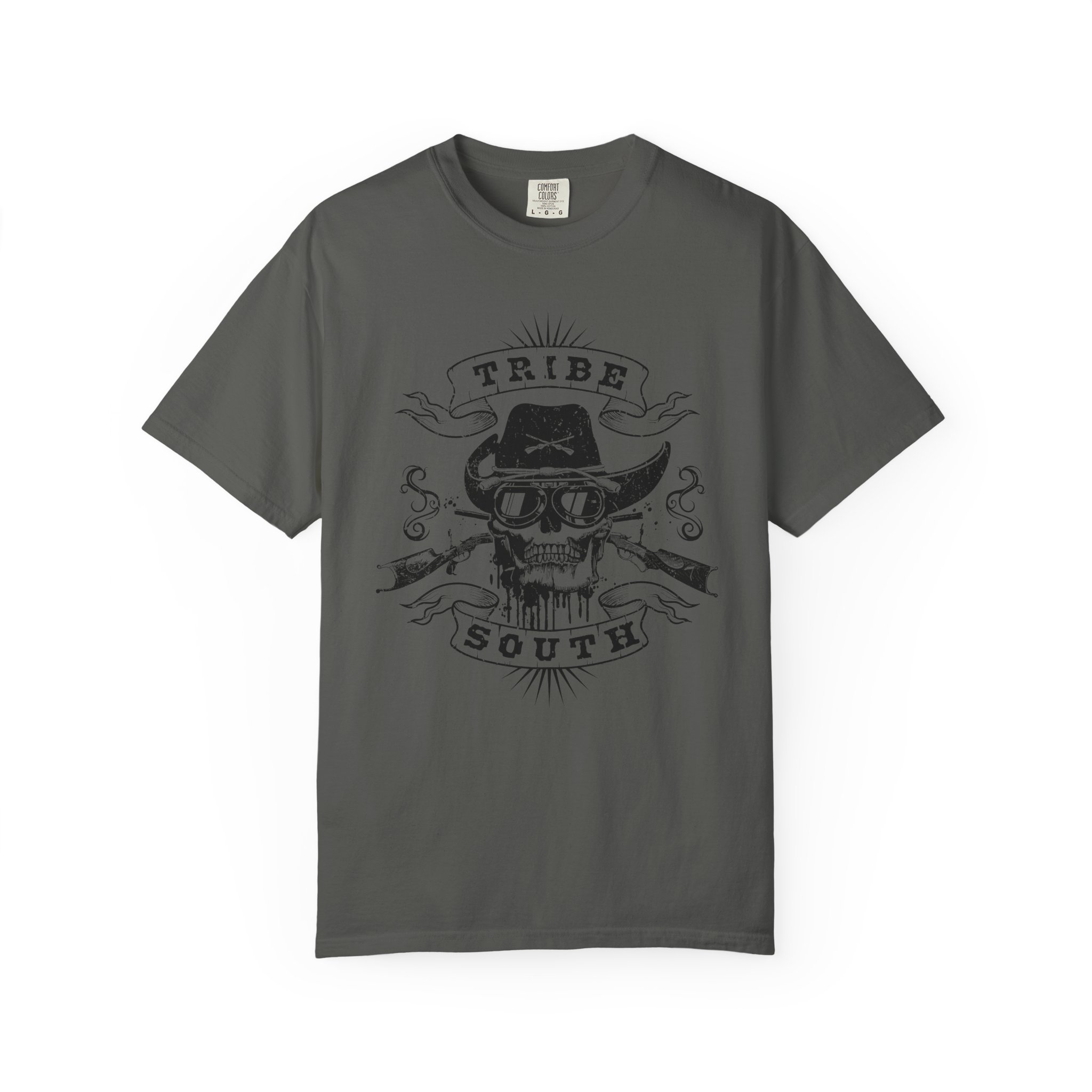 Tribe South Confederate Officer Graphic T-Shirt - Image 4
