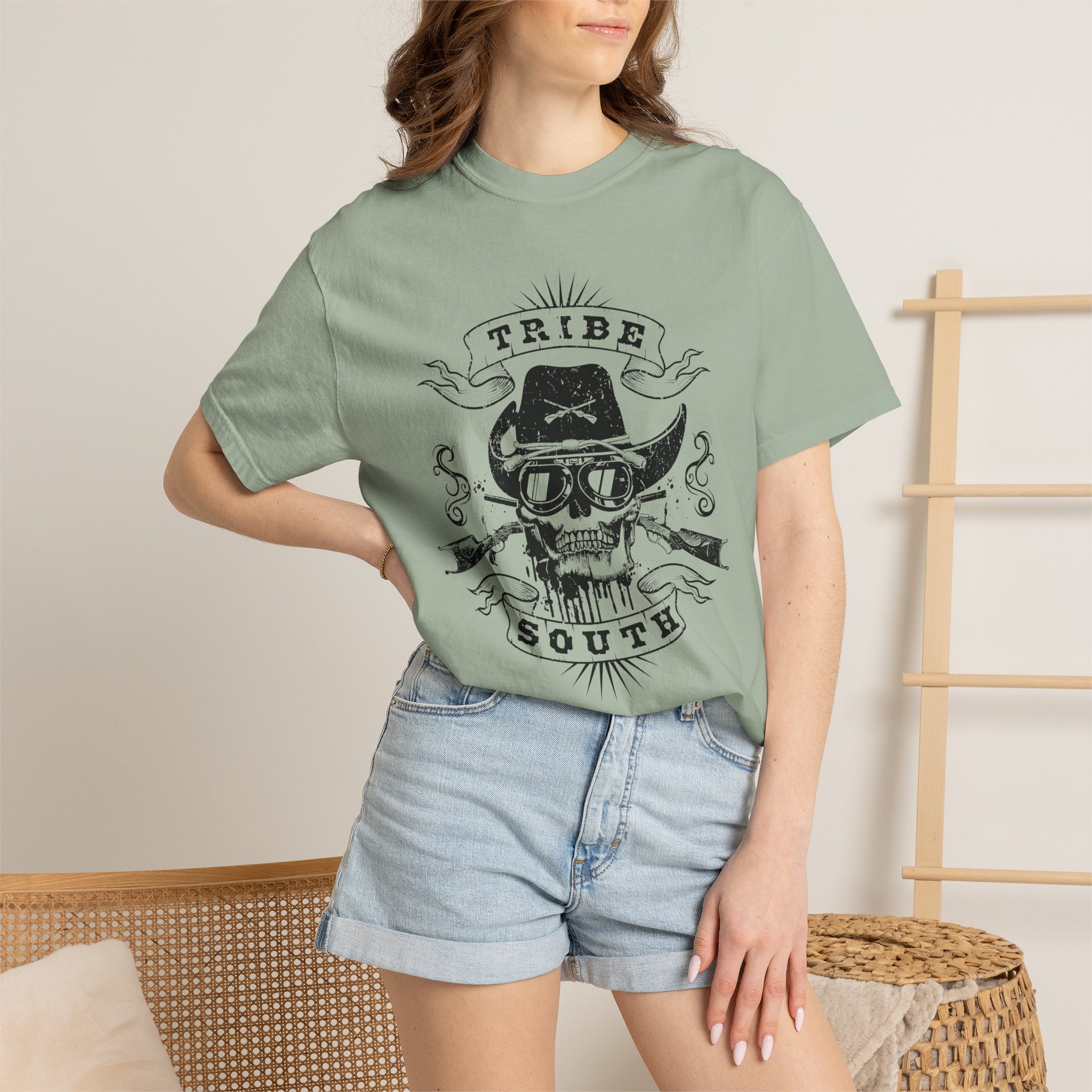 Tribe South Confederate Officer Graphic T-Shirt - Image 22