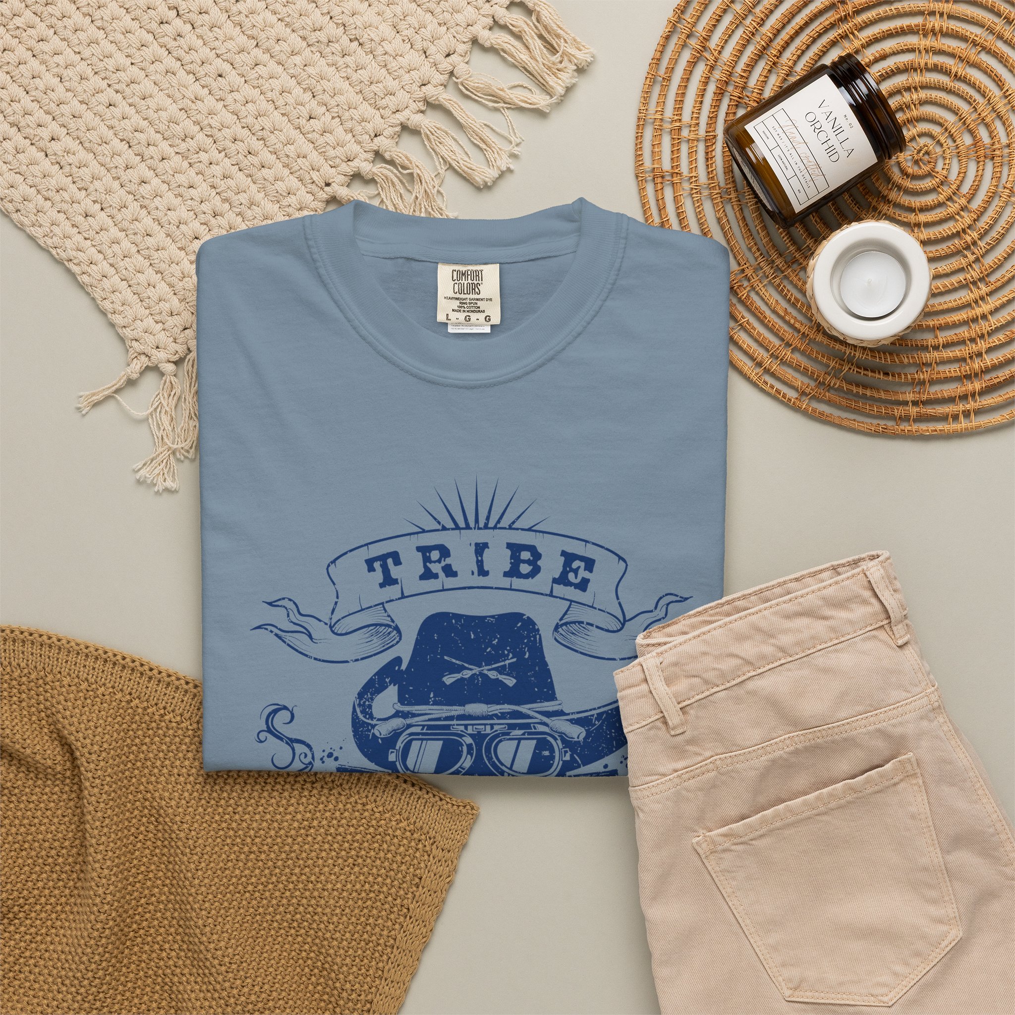 Tribe South Confederate Officer Graphic T-Shirt - Image 26