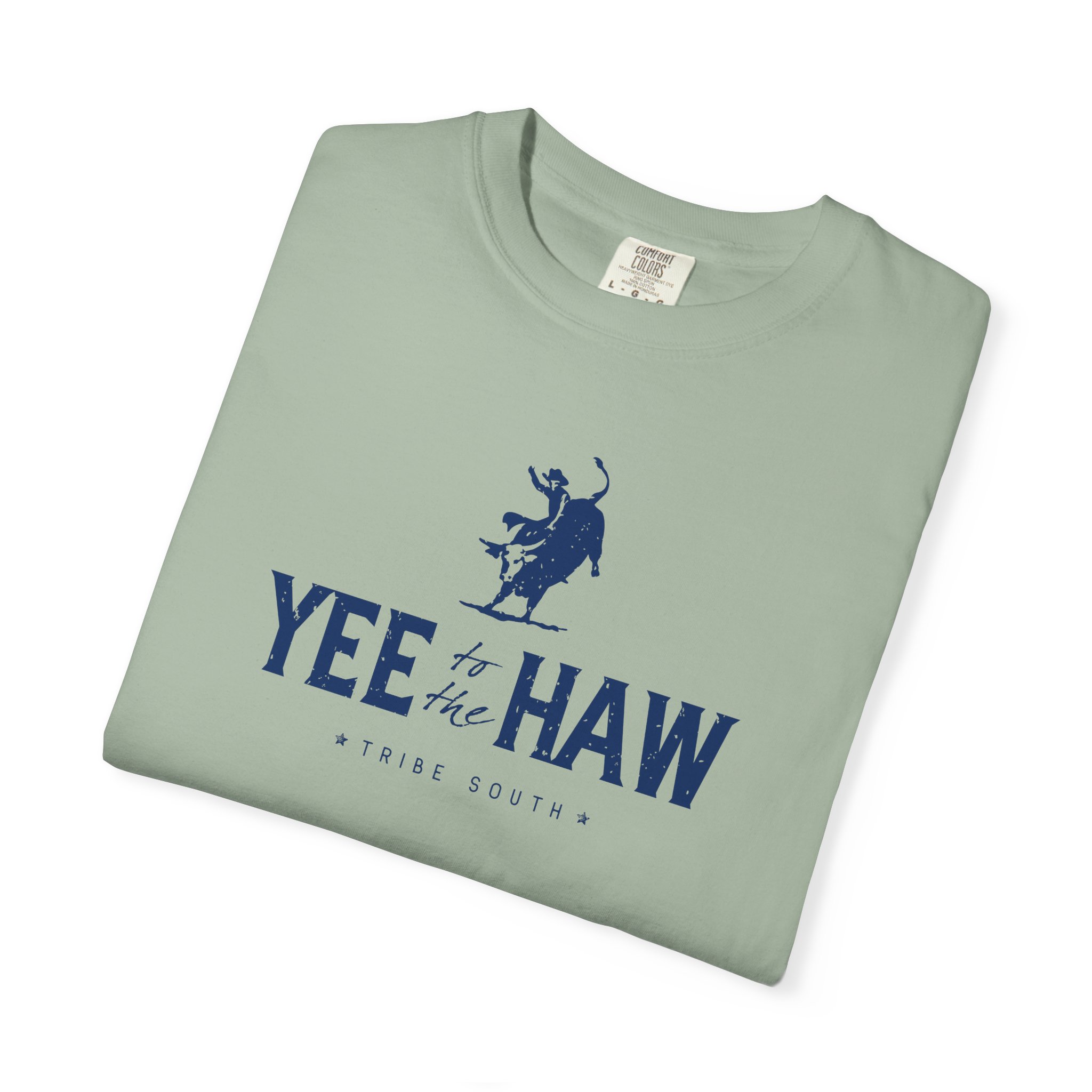 Tribe South YEE HAW Bull Rider Graphic T-Shirt - Image 21