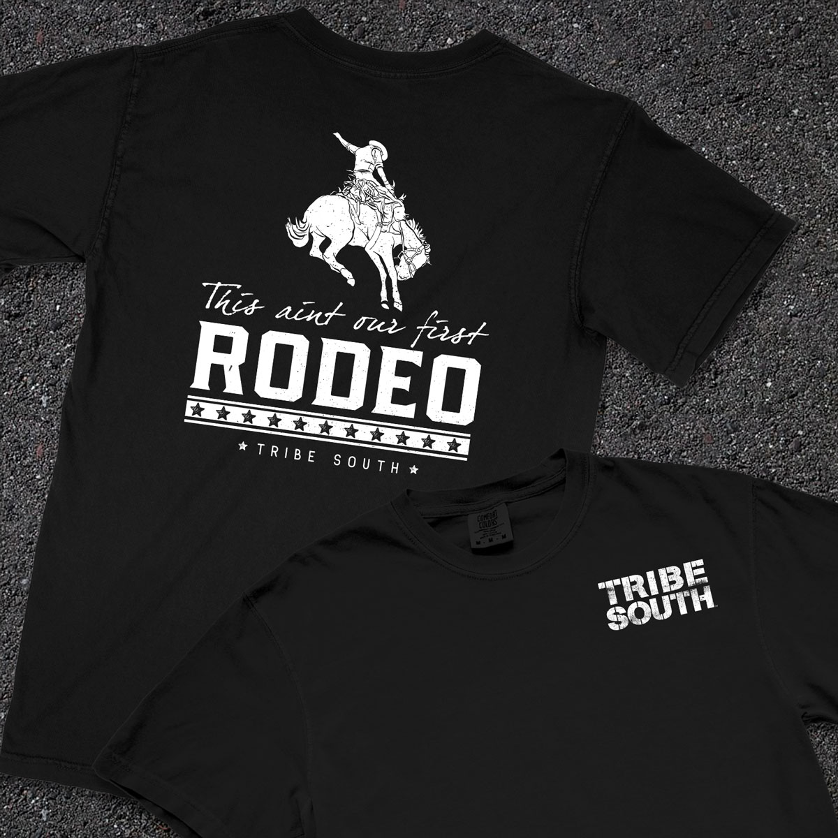TRIBE SOUTH Rodeo graphic t-shirt