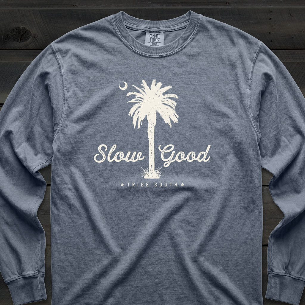 SLOW GOOD Palmetto long sleeve t-shirt